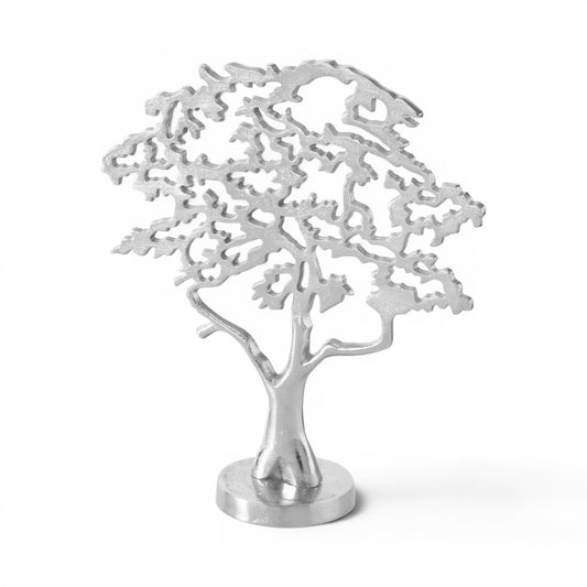 Beeld Boom Zilver Aluminium