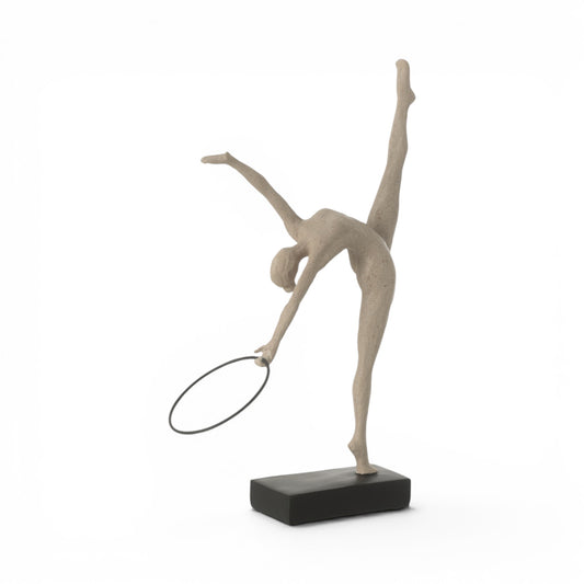Beeld Danseres Vrouw Zijkant