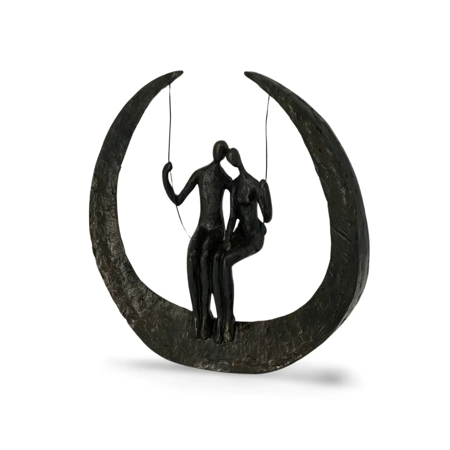 Beeld Liefdespaar Koppel Zijkant