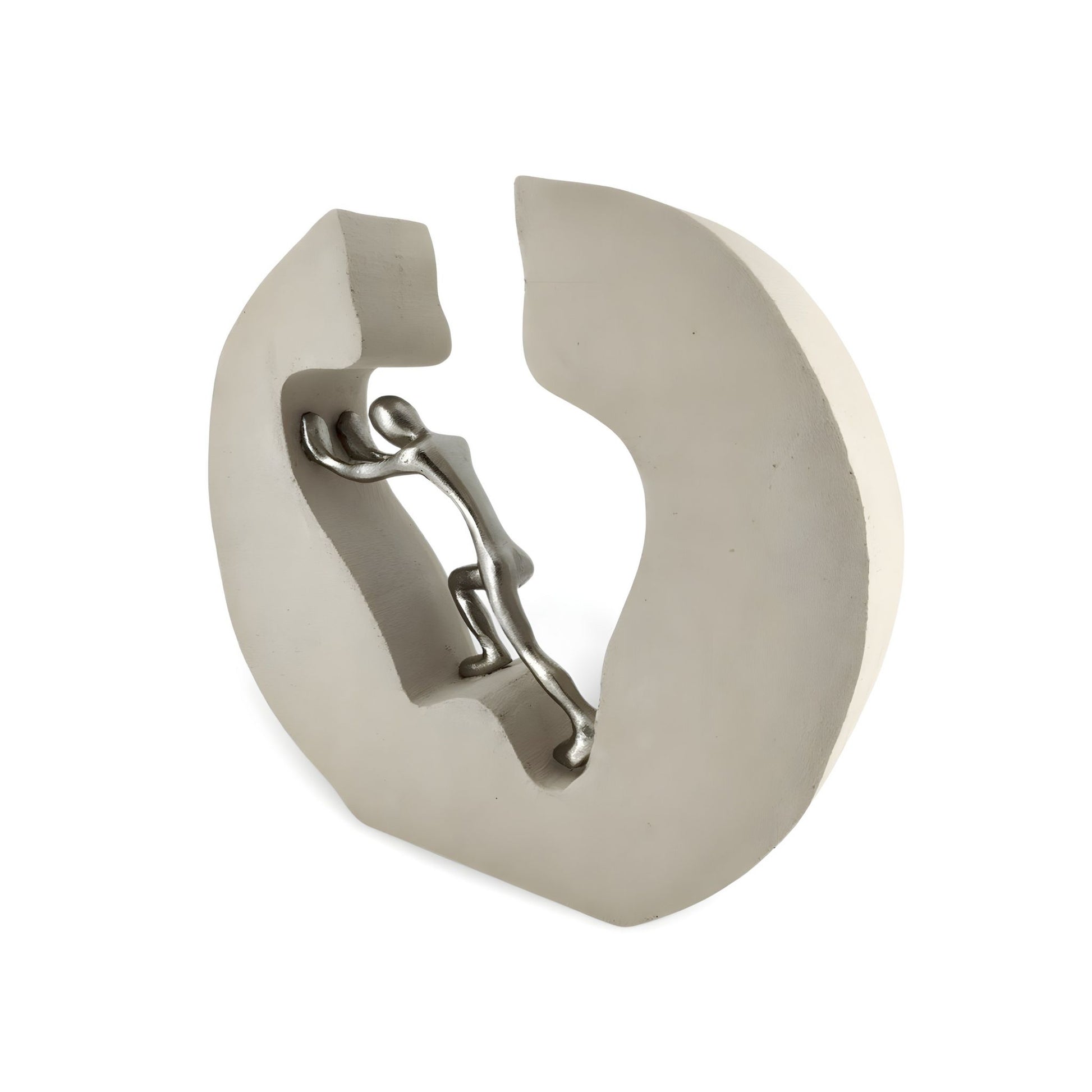 Beeldje Kracht En Doorzettingsvermogen Zijkant