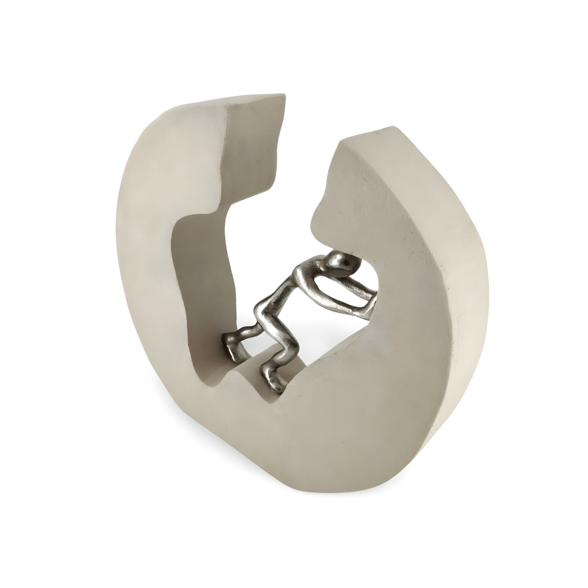 Beeldje Kracht En Doorzettingsvermogen Zijkant 2