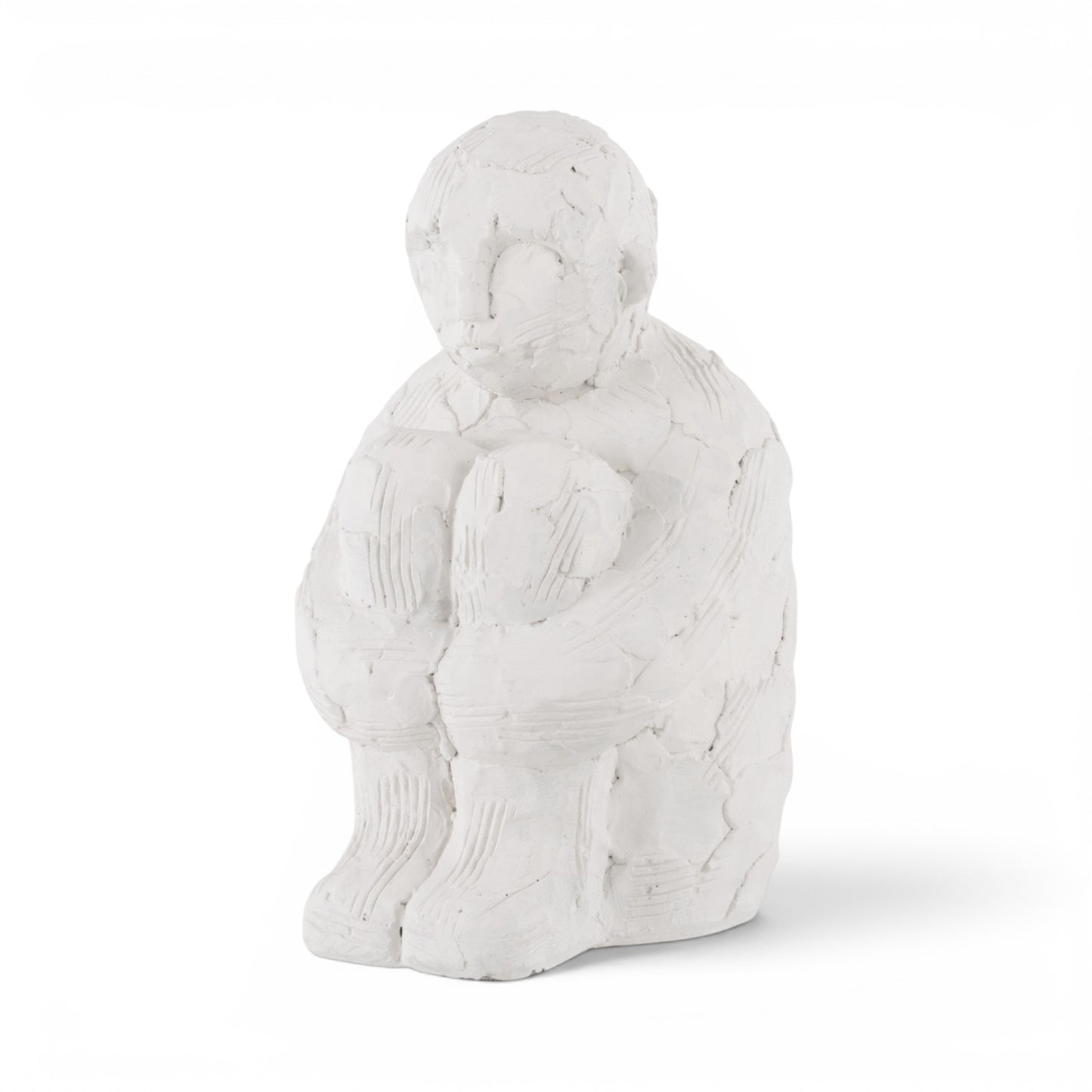 Decoratief Beeld Zittende Man