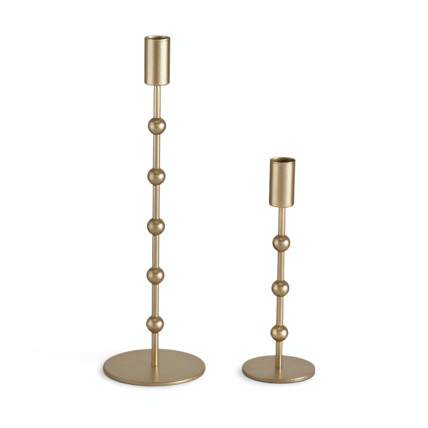 Design Kandelaar Goud - Set 2