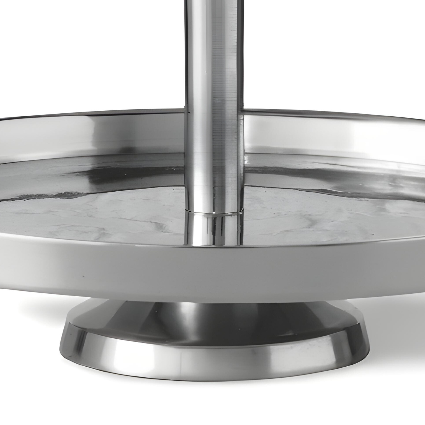 Etagere Zilver 2 laags Modern Detail