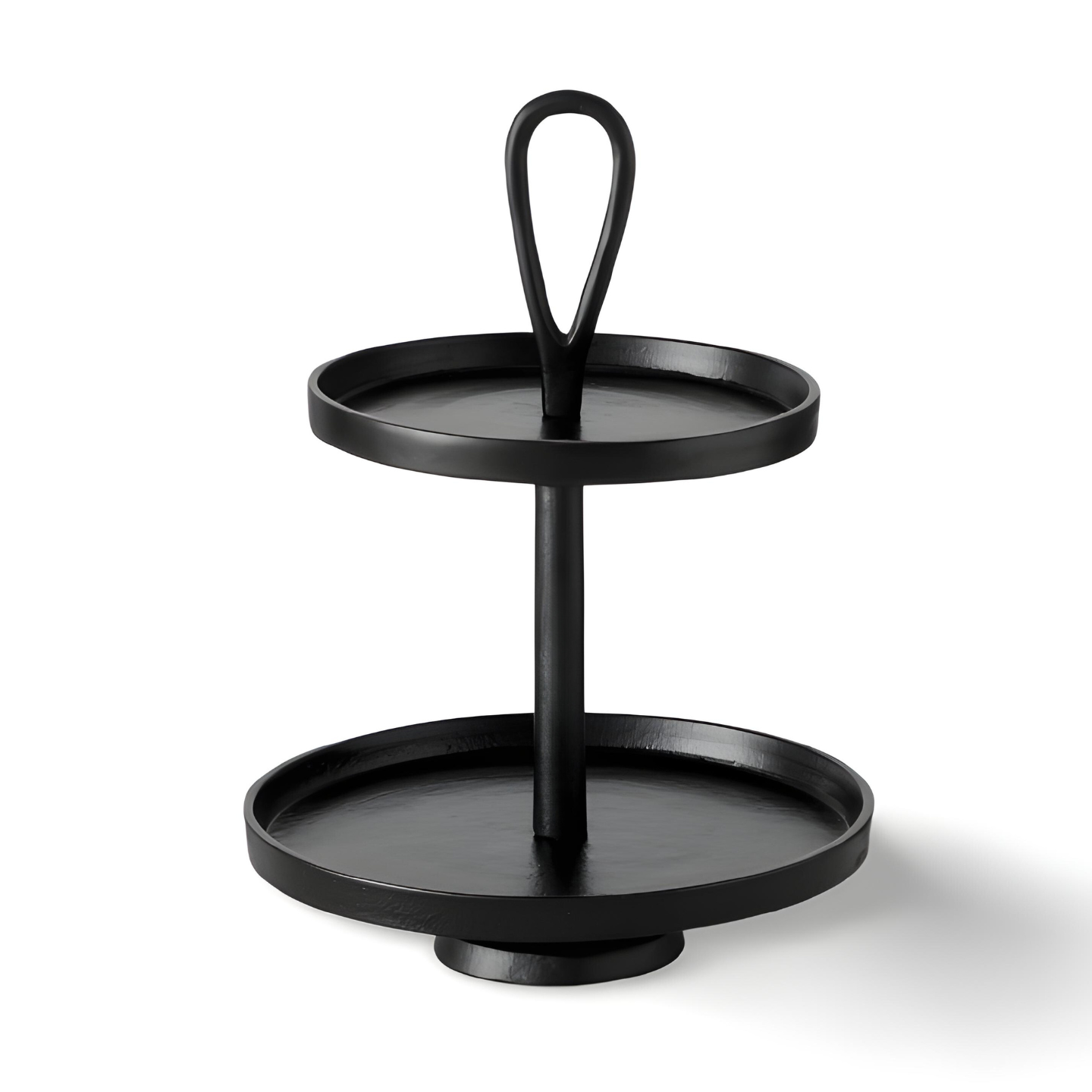 Etagere Zwart Modern 2 laags