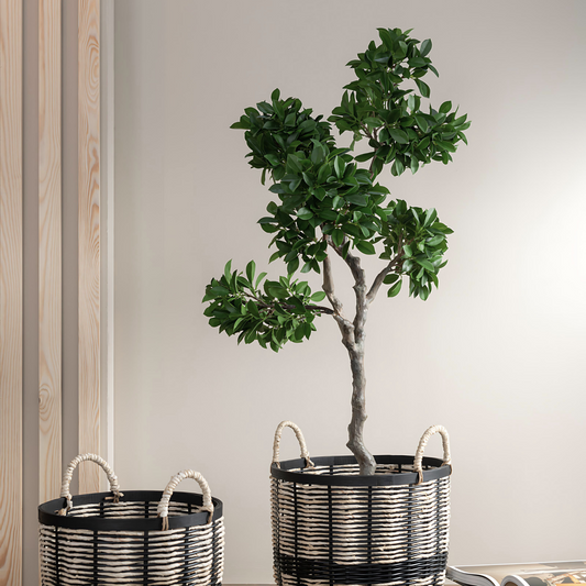 Ficus Boom Kunstplant In Pot Sfeerfoto