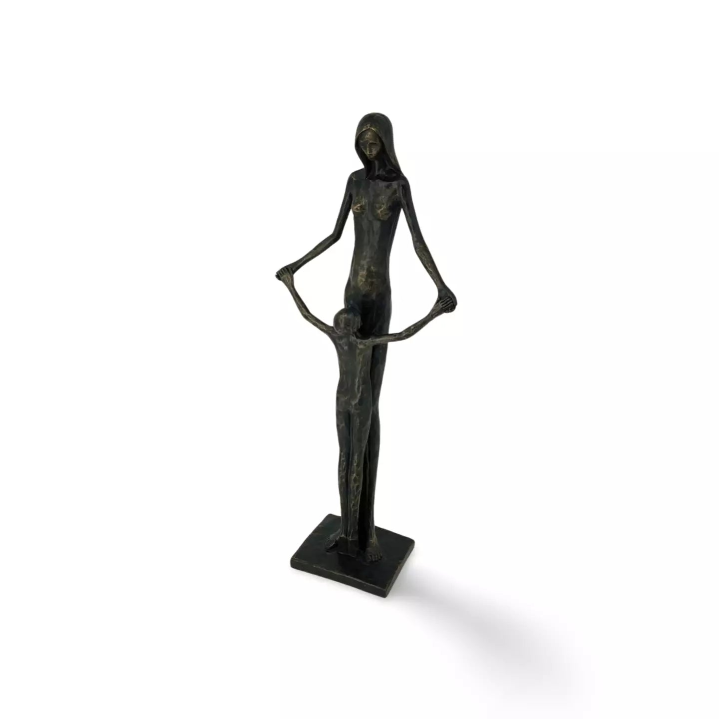 Groot Beeld Moeder En Kind