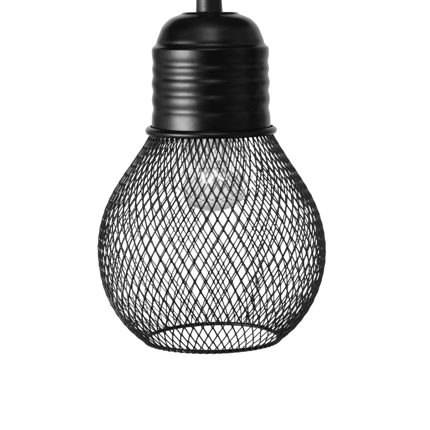 Hanglamp Eettafel Industrieel Zwart Detail