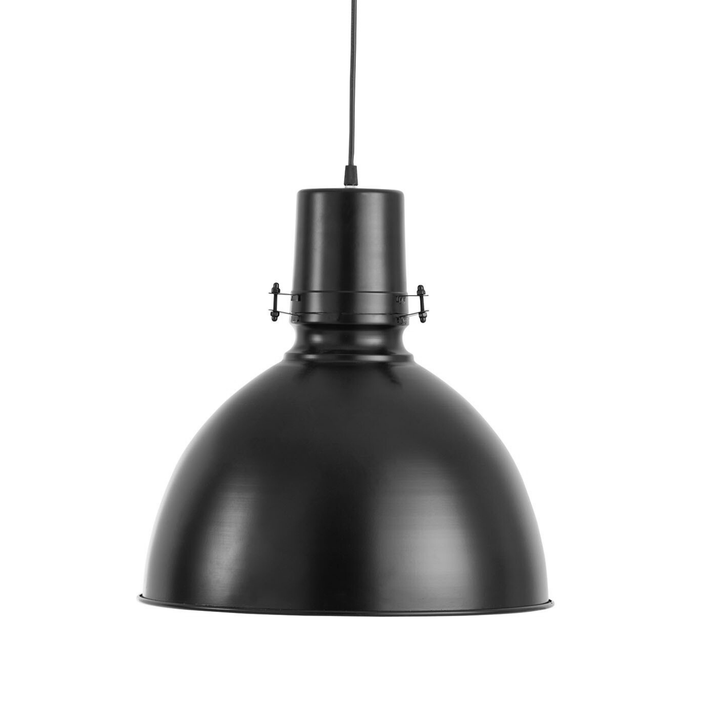 Hanglamp Zwart Metaal Industrieel