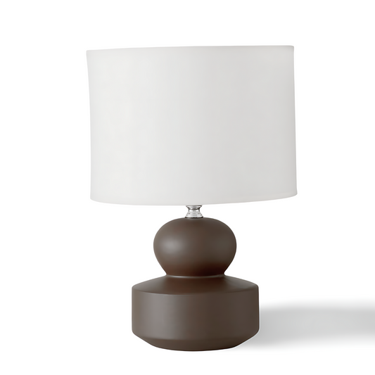 Kleine Design Tafellamp Bruin 32 cm