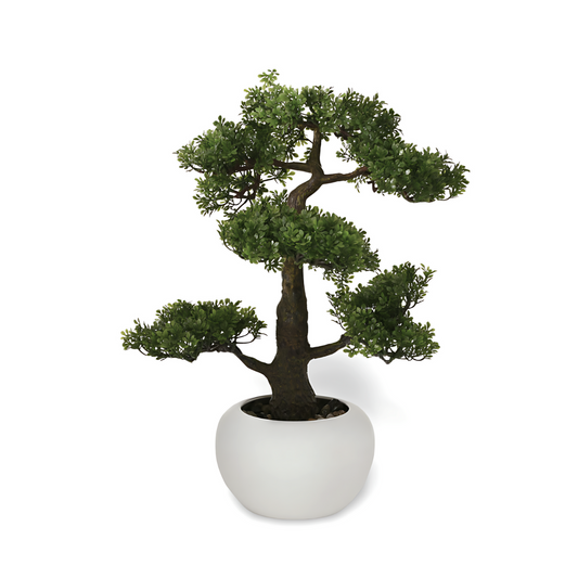 Kunst Bonsai Boom Buxus 48 cm