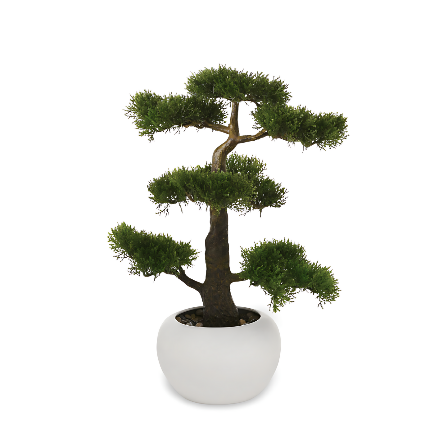 Kunst Bonsai Boom Dennenblad 48 cm