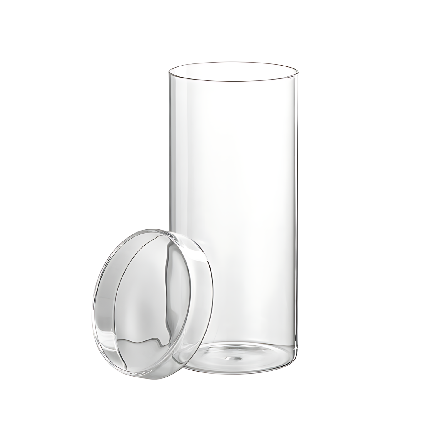 Luxe Bewaarpot Glas In Situatie