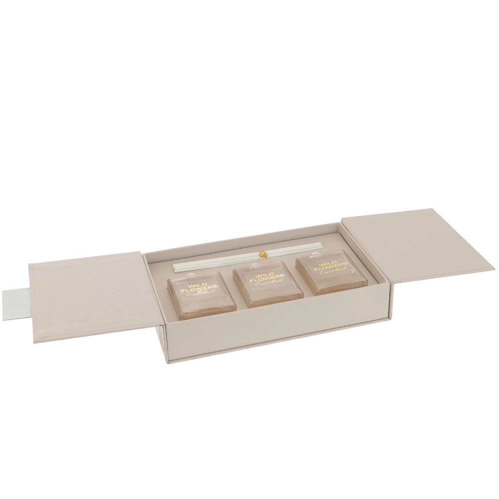 Luxe Geurstokjes Cadeauset Oranje Binnenkant