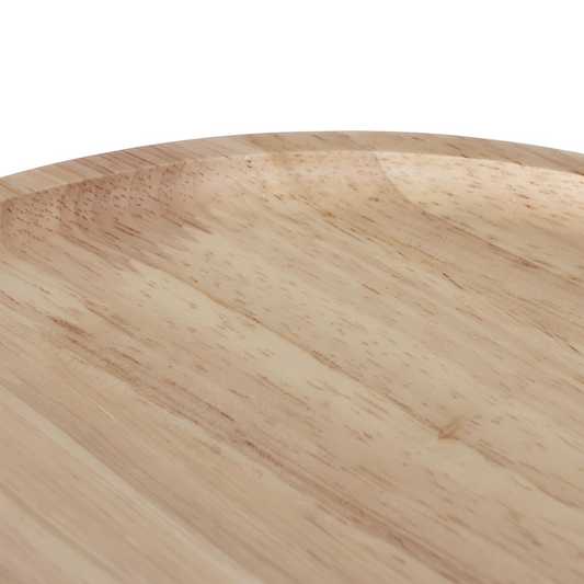 Luxe Houten Serveerschaal Detail
