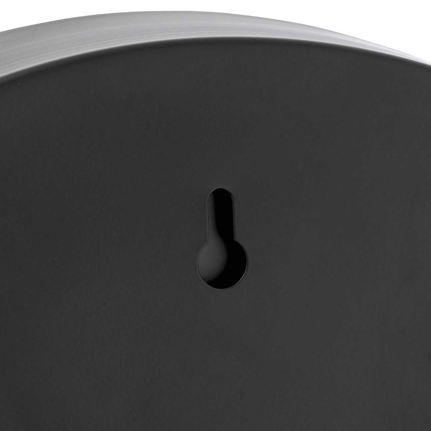 Luxe Wandspiegel Zwart Rond Ø 50 cm Achterkant