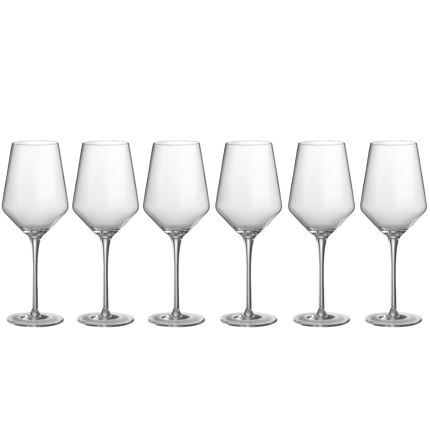 Luxe Witte Wijnglas Groot Set 6