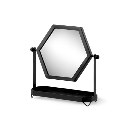 Make Up Spiegel Staand Zwart