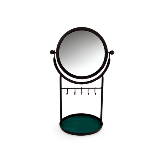 Make Up Spiegel Zwart Metaal