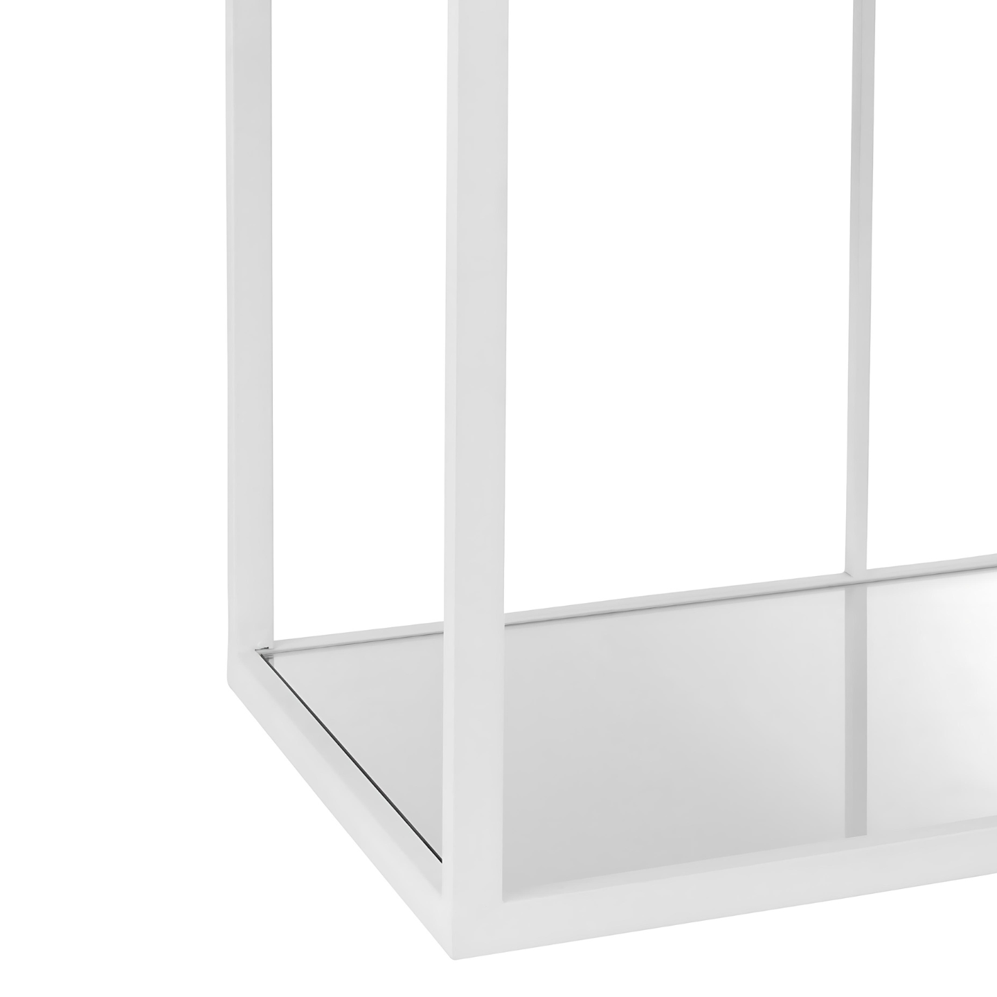 Open Kast Wit Met Vakken Detail