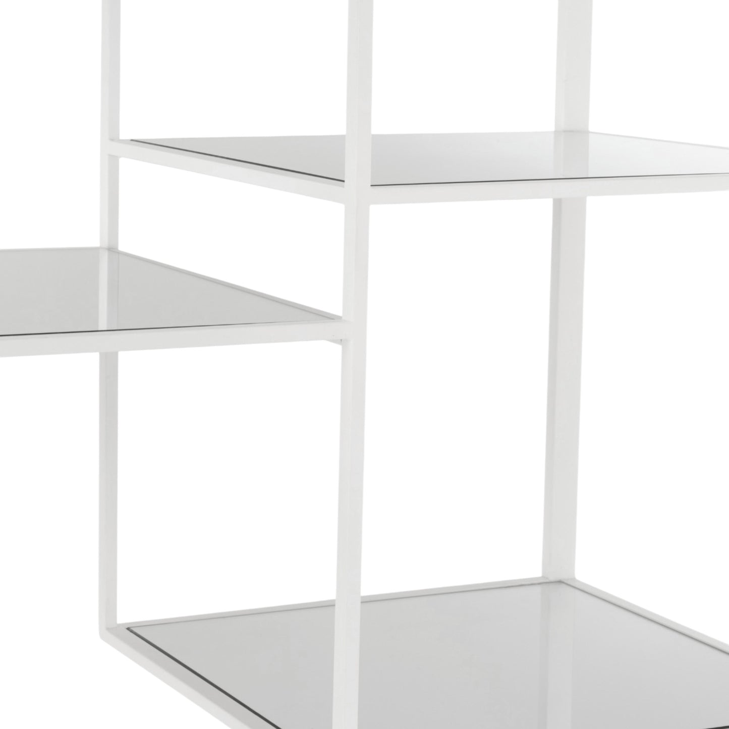 Open Kast Wit Met Vakken Detail 2