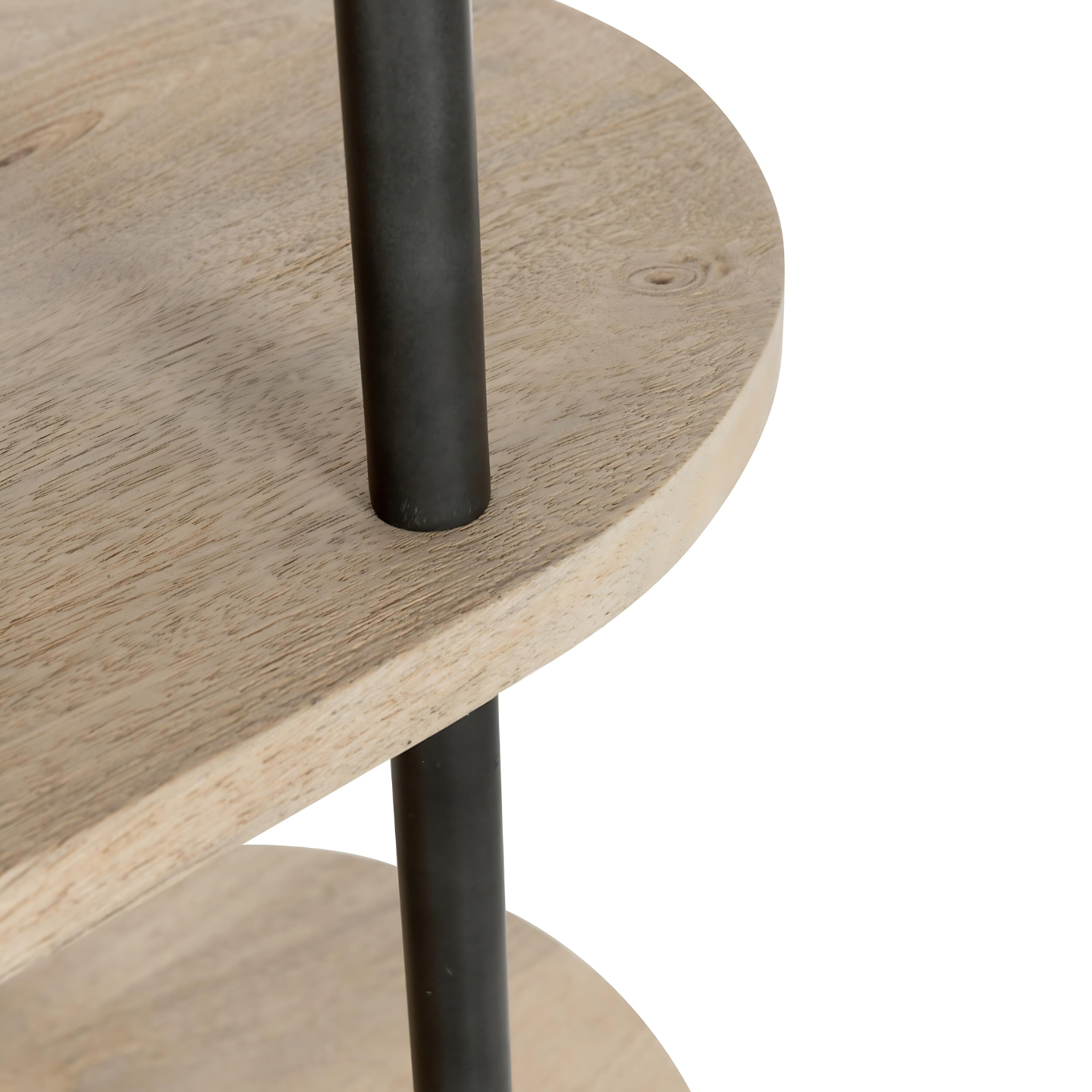 Open Wandkast Hout Detail