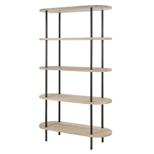 Open Wandkast Hout Modern