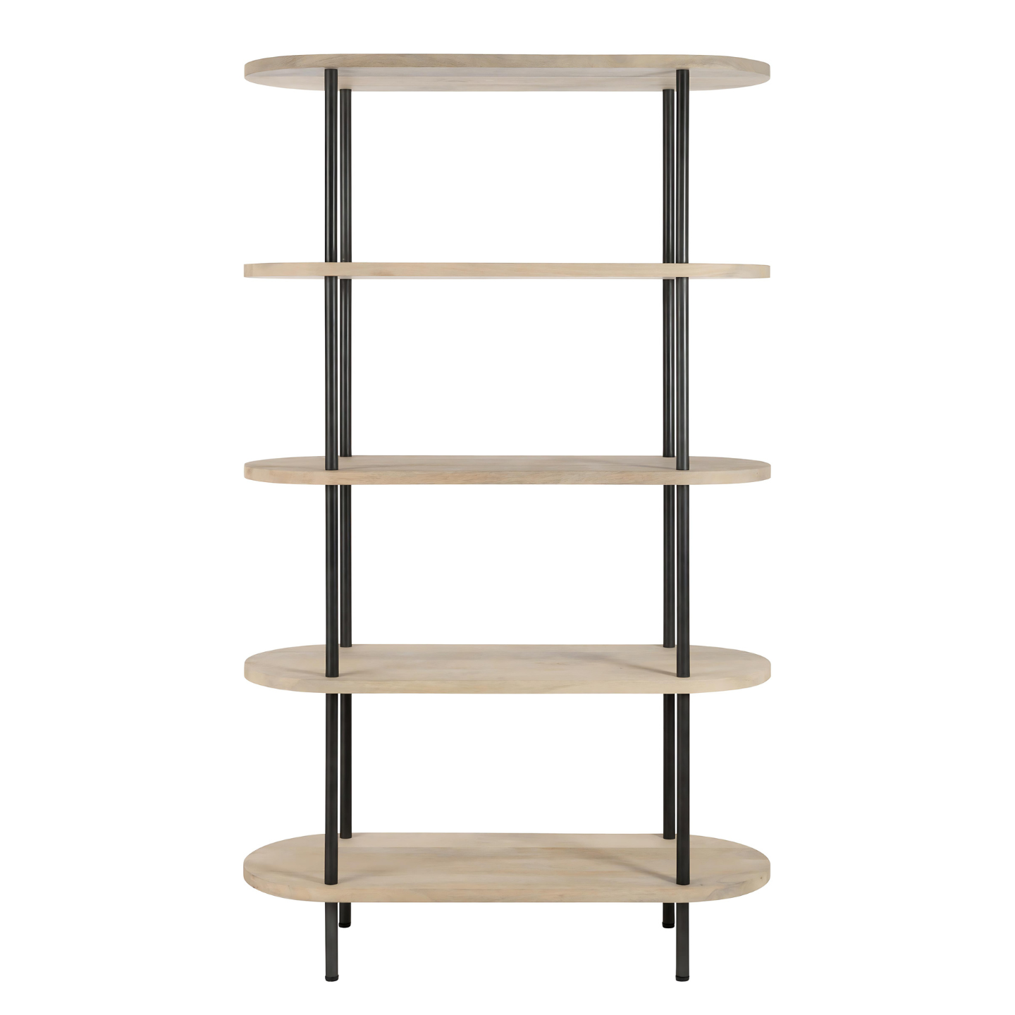 Open Wandkast Hout Modern Voorkant