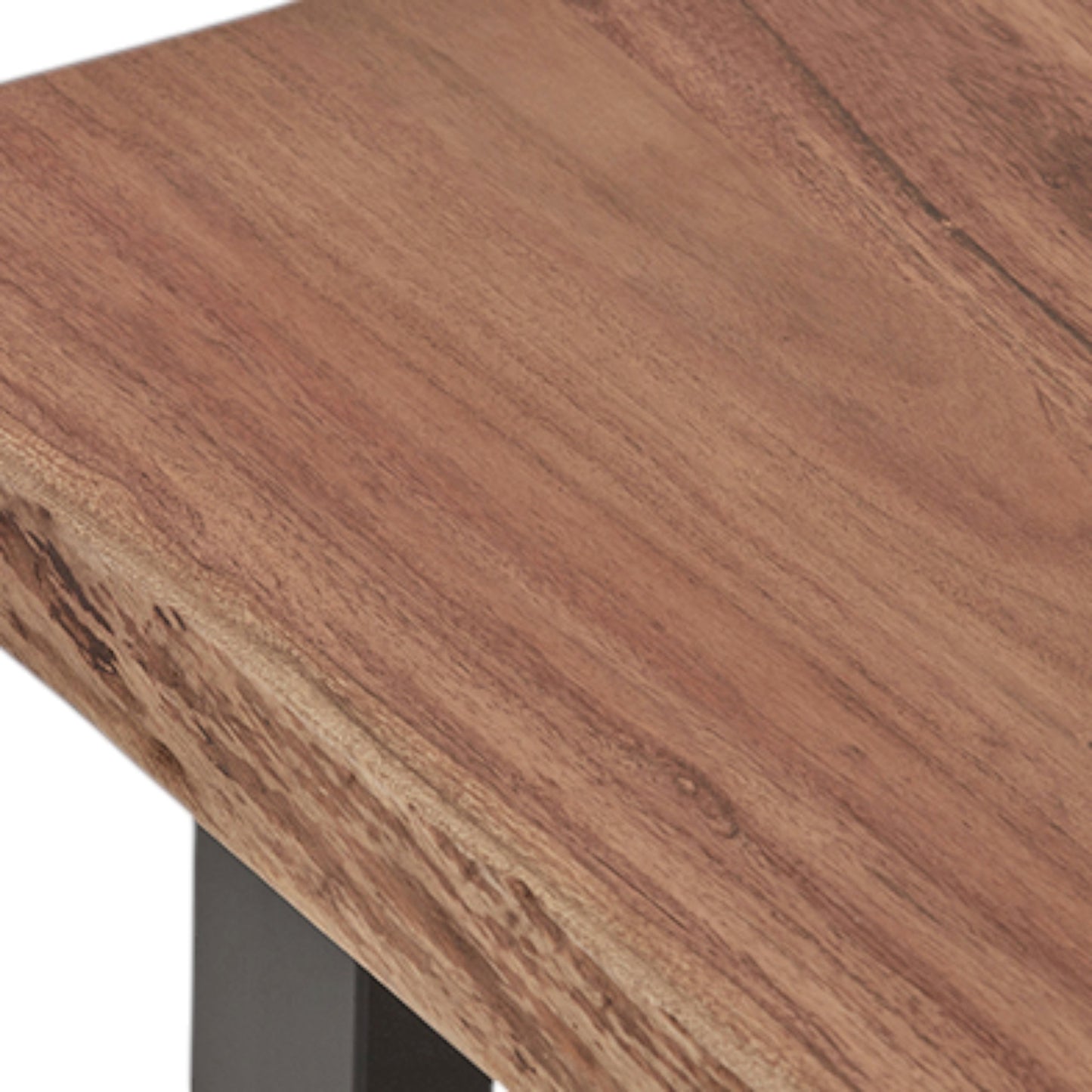 Robuuste Boomstam Salontafel Industrieel Detail