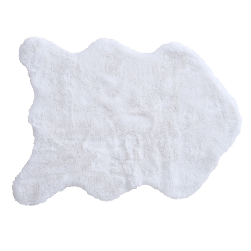 Schapenvacht Wit Nep 85x60 cm