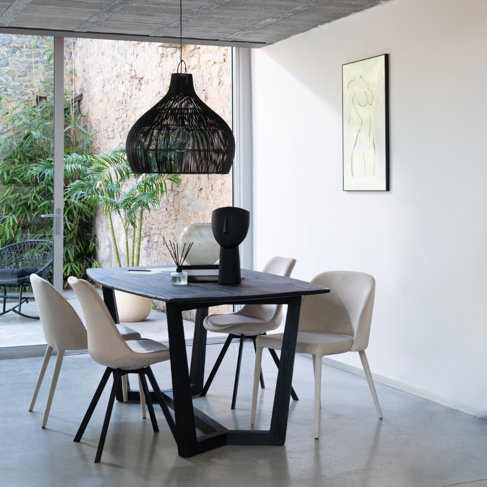 Schilderij Vrouwenlichaam Modern Abstract Sfeerfoto