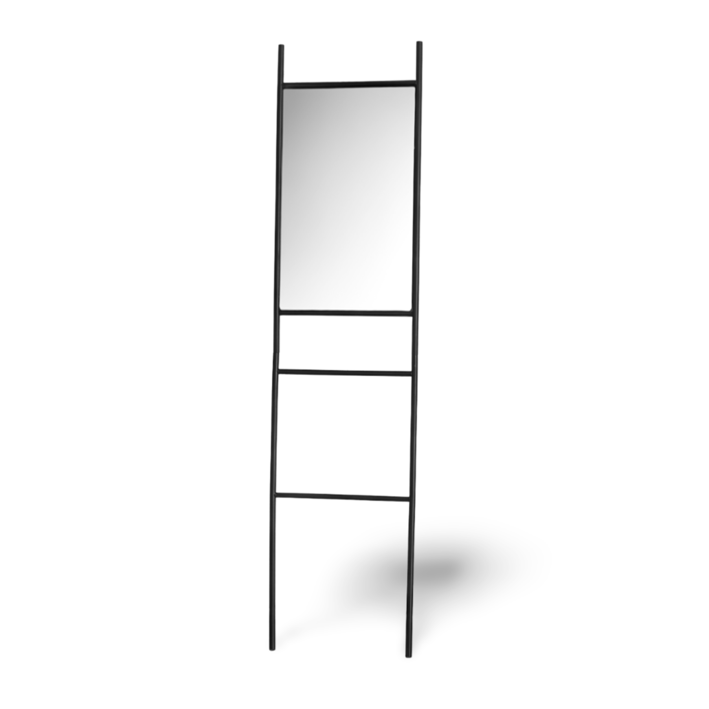 Spiegel Met Rekje Zwart