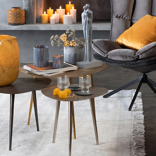 Stenen Onderzetter Graniet Sfeerfoto