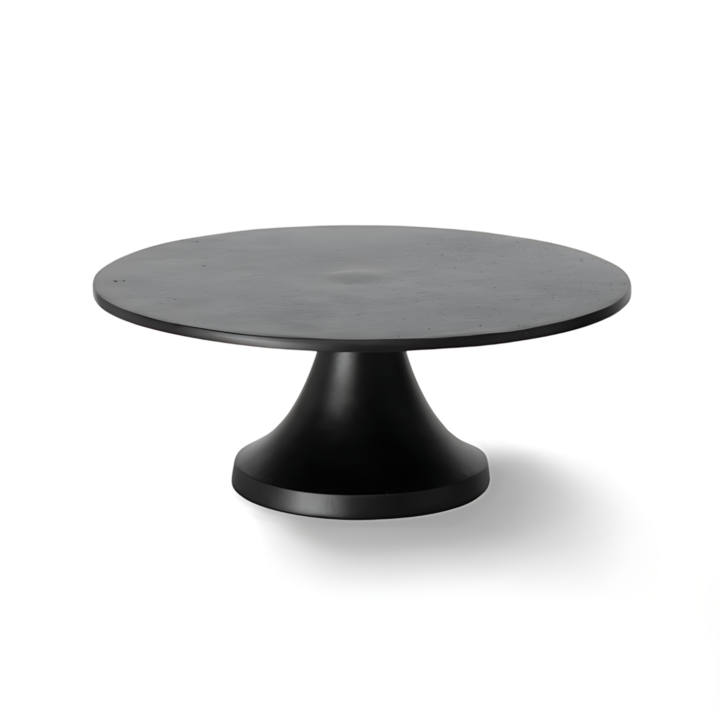 Taartplateau Zwart Op Voet Ø 25 cm