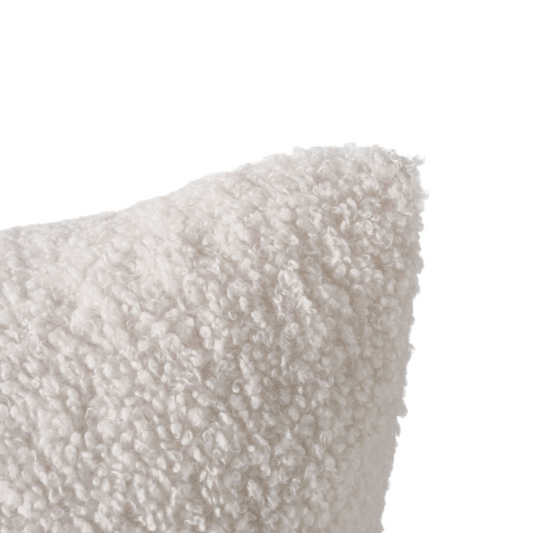 Teddy Sierkussen Wit Detail