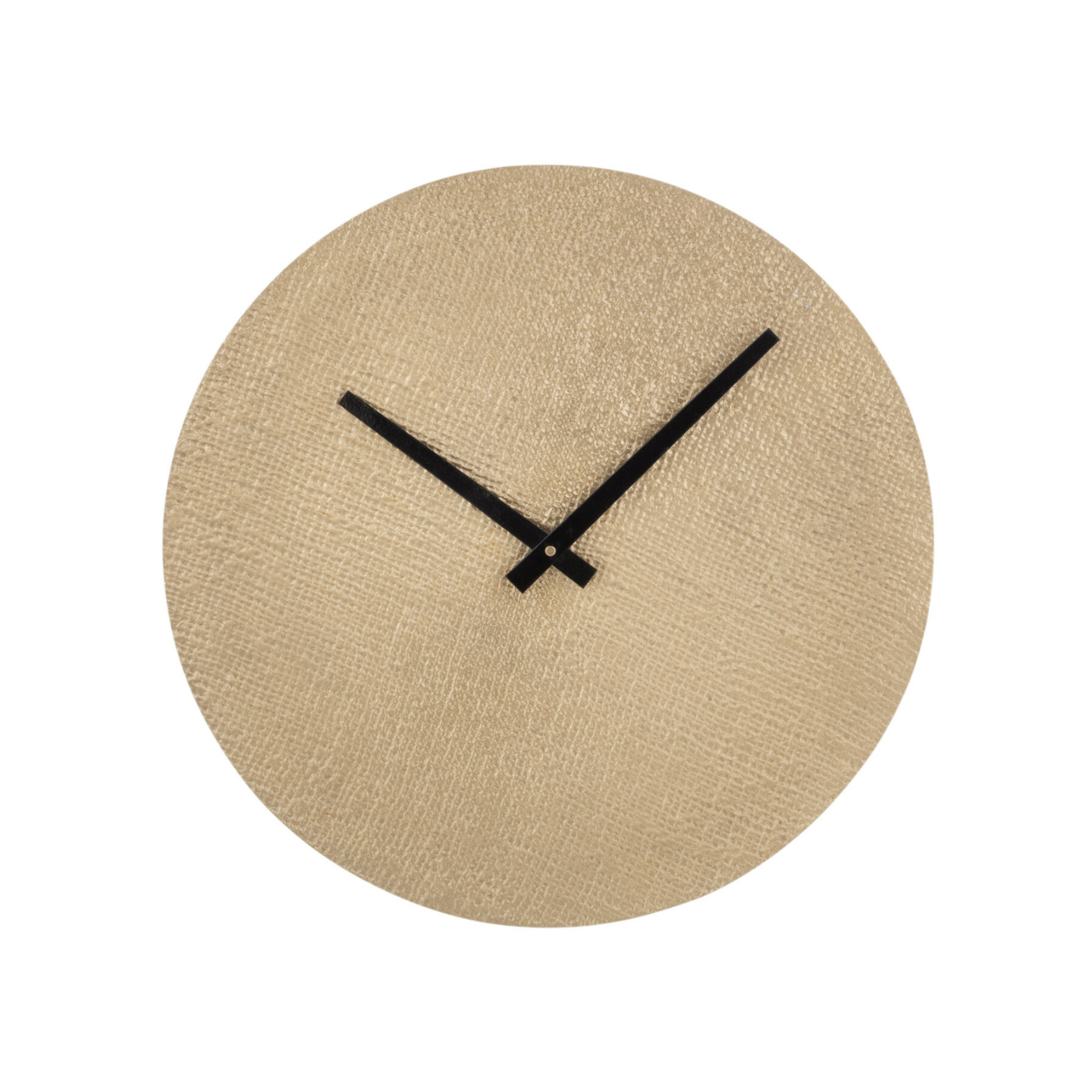 Wandklok Goud Metaal