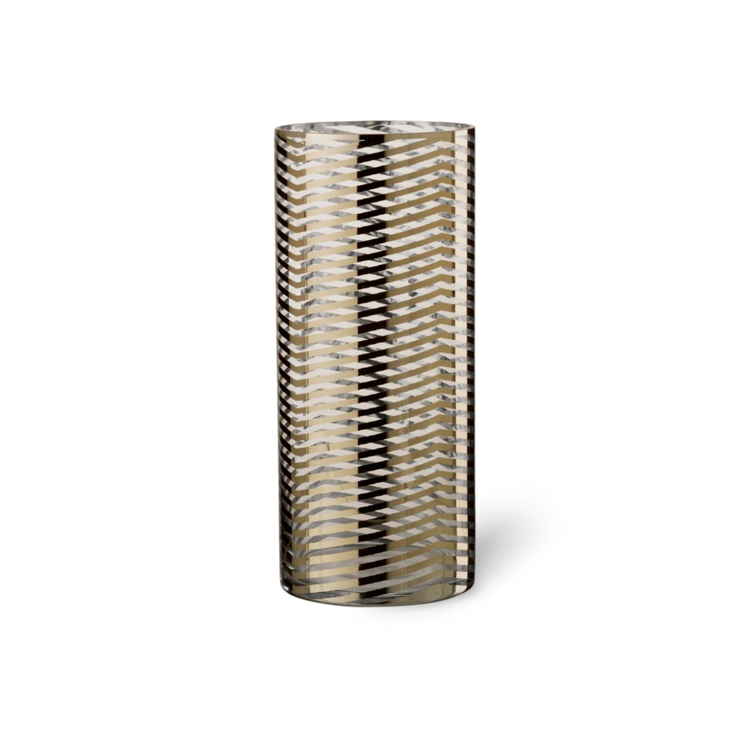 Windlicht Goud Modern Glas - Groot