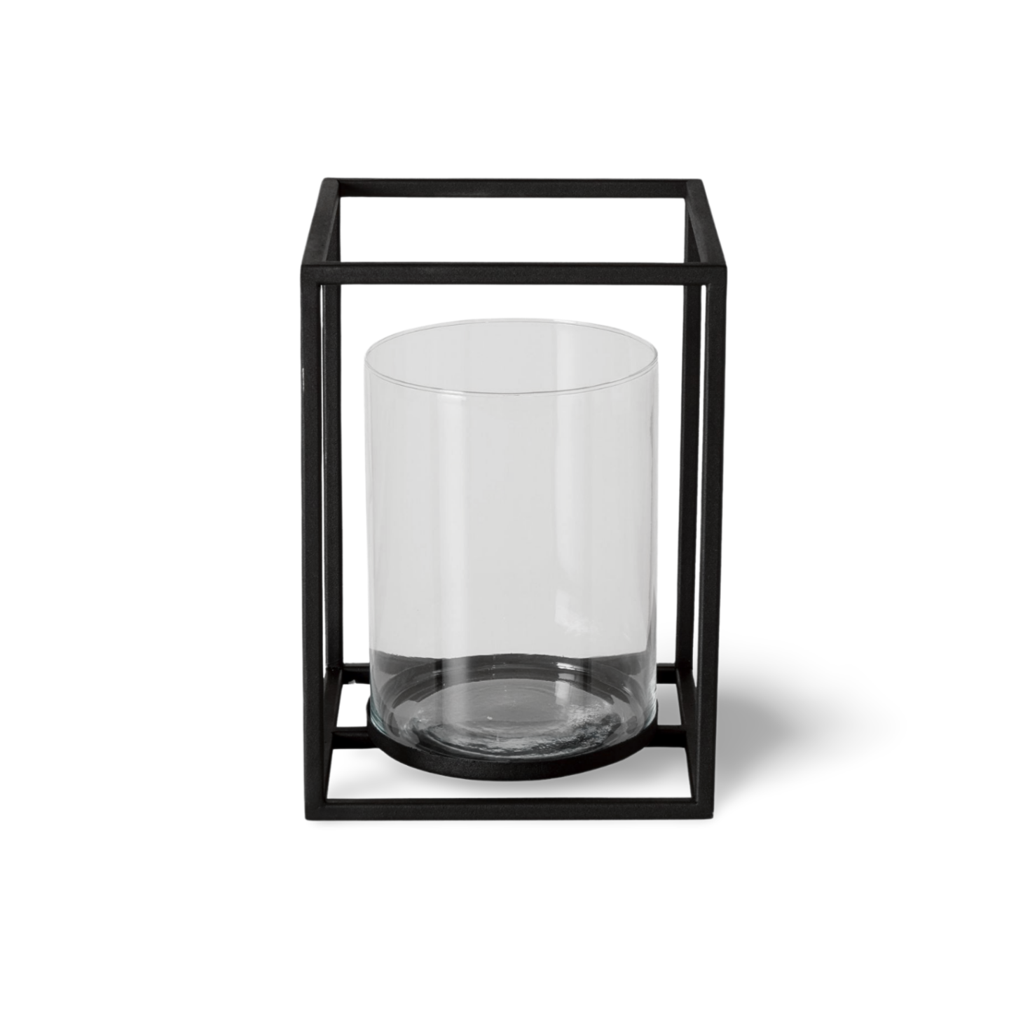 Windlicht Modern Zwart Metaal