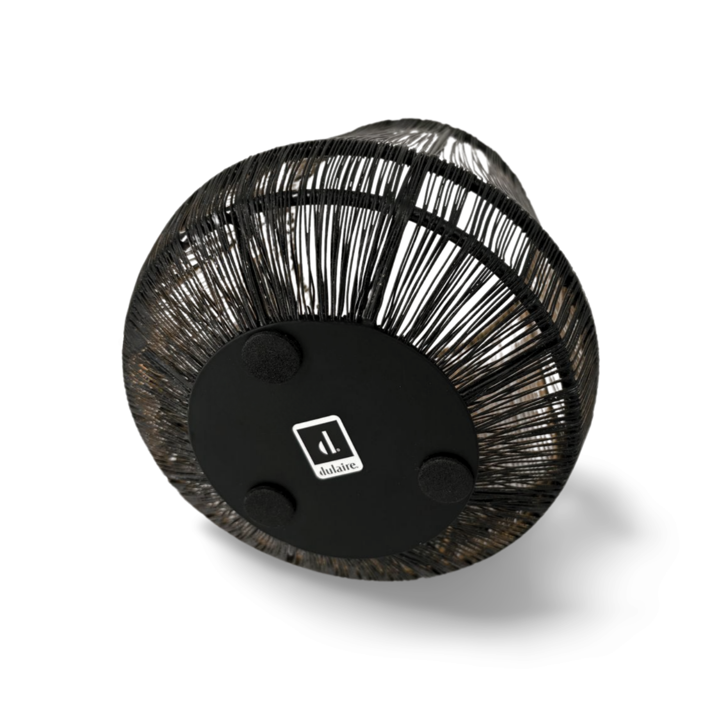 Windlicht Zwart Metaal Industrieel Onderkant