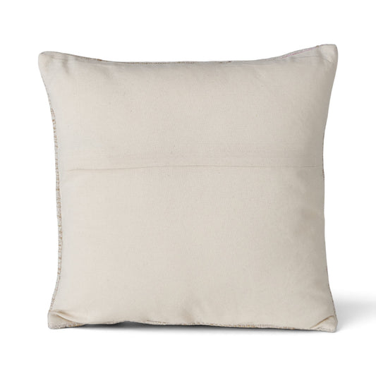 Zandkleurig Beige Sierkussen Katoen 45 x 45 Achterkant