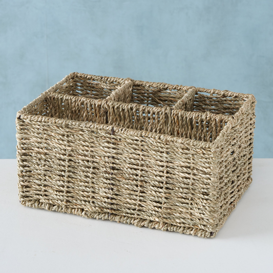 Bureau Organizer Pennenbak Mand Zeegras