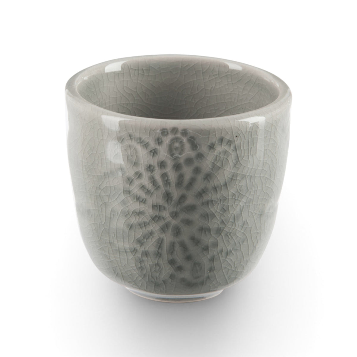 Aardewerk Theepot Grijs Glas 2