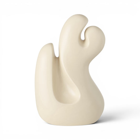 Abstract Beeldje Modern Beige