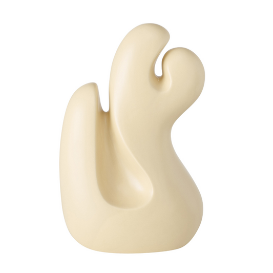 Abstract Beeldje Modern Beige