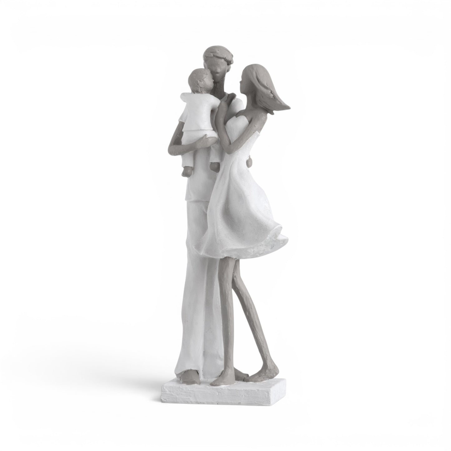 Beeld Gezin Koppel En Kind 31 cm