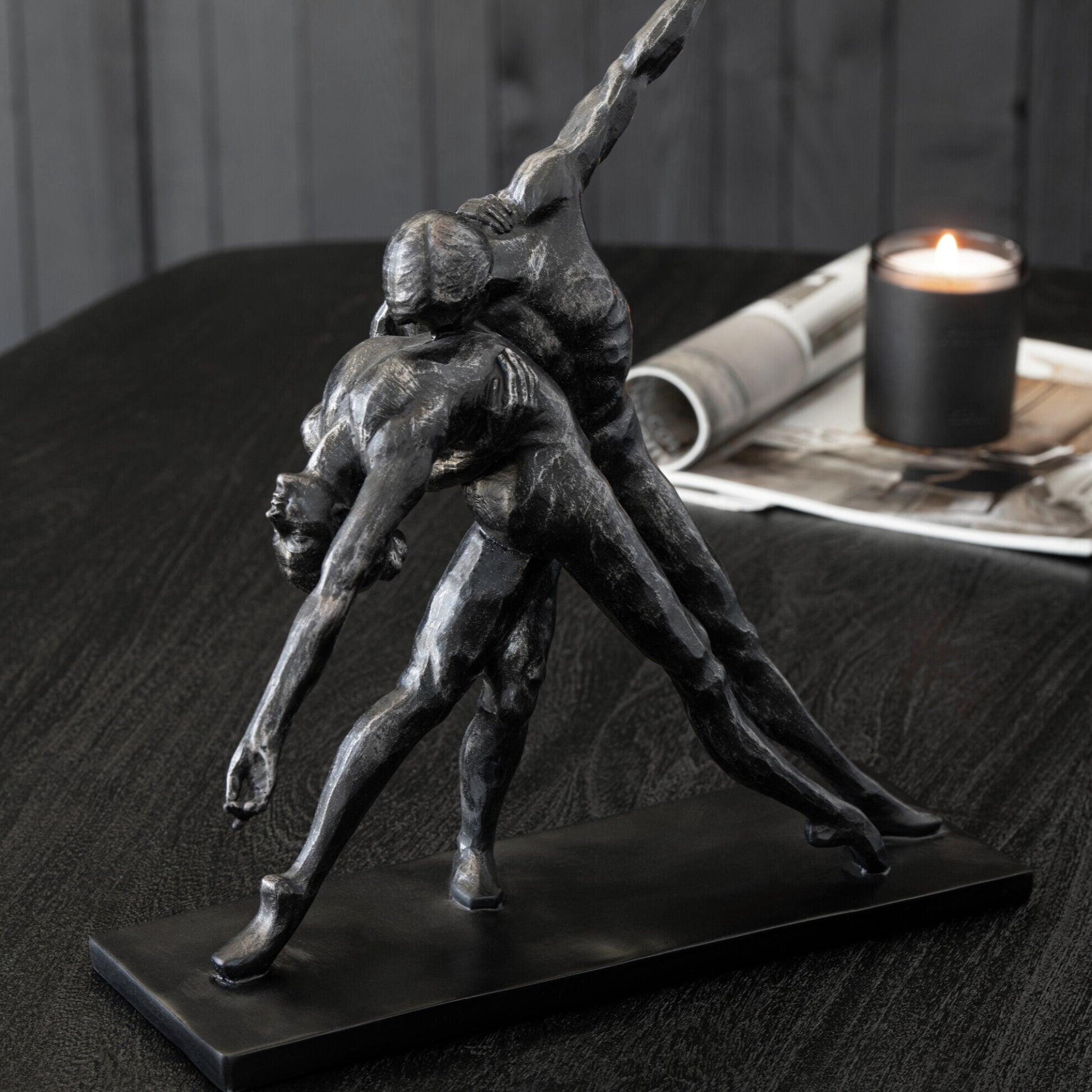 Beeld Liefdespaar Man en Vrouw Sfeerfoto