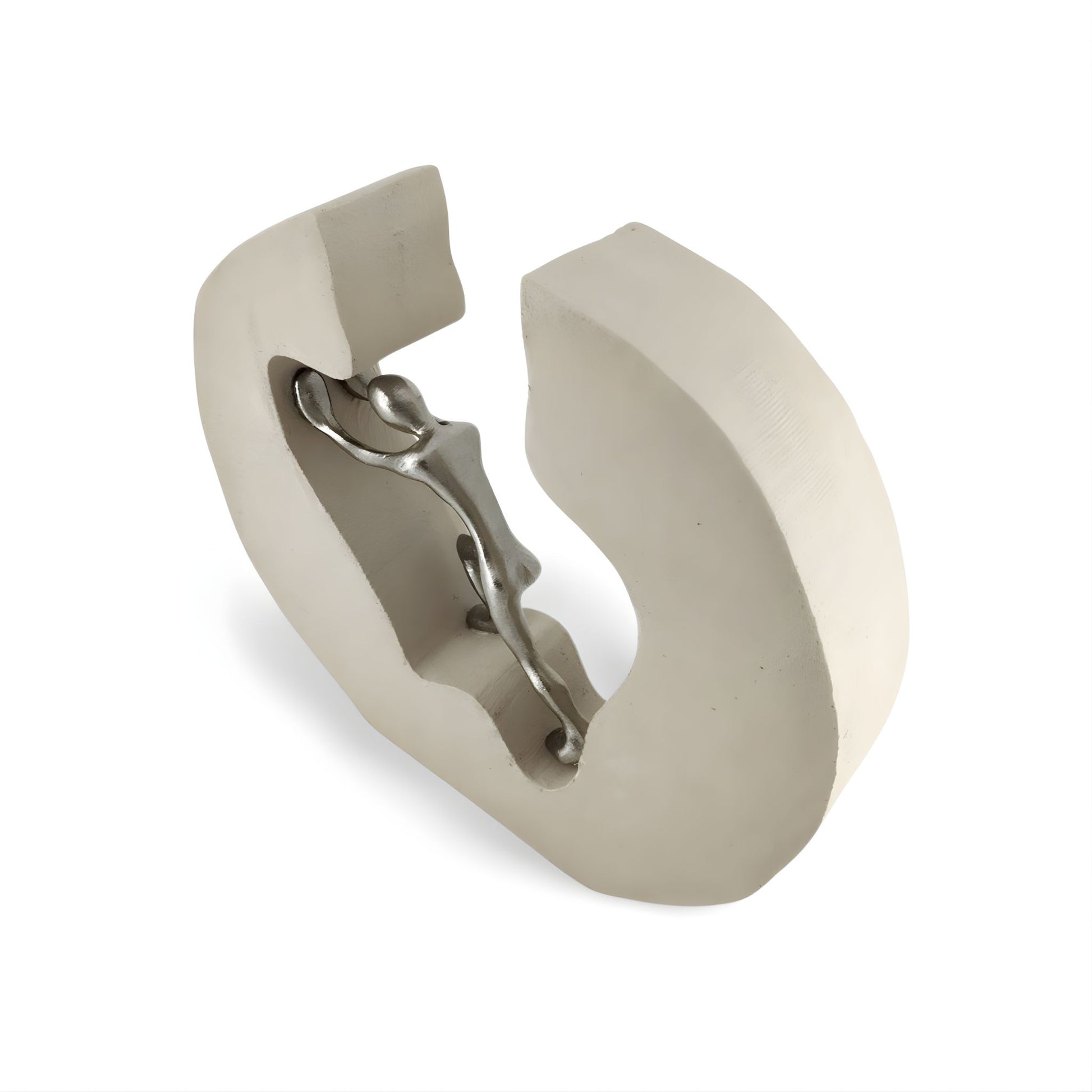 Beeldje Kracht En Doorzettingsvermogen Bovenkant