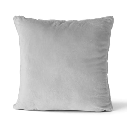Design Sierkussen Modern Grijs 45 x 45 Achterkant