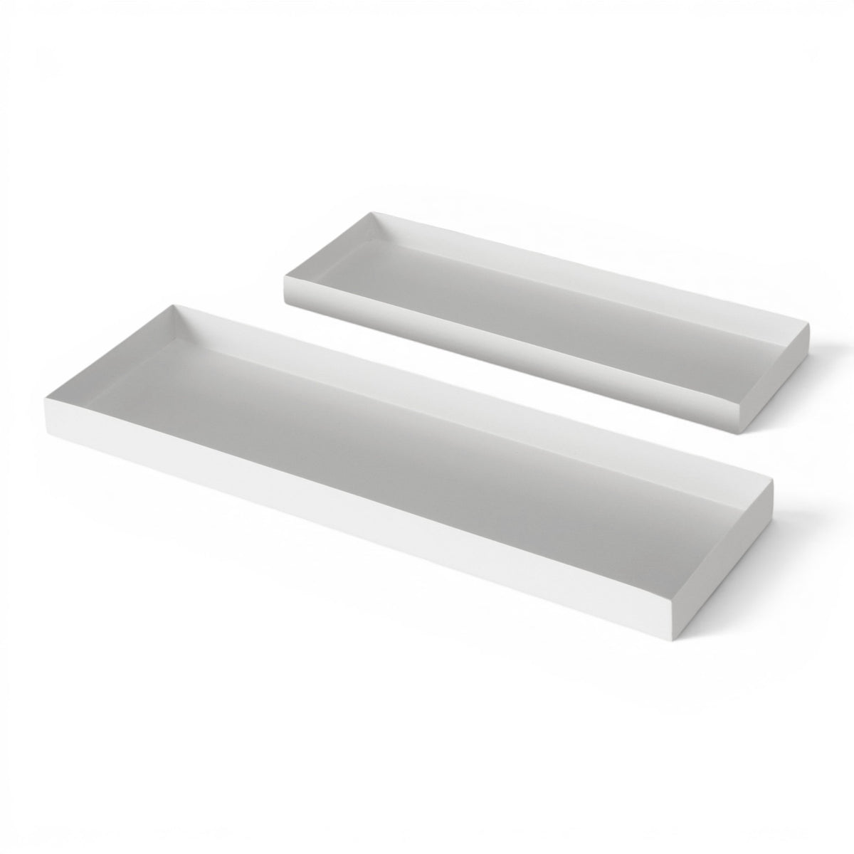 Dienblad Wit Rechthoek - Set 2
