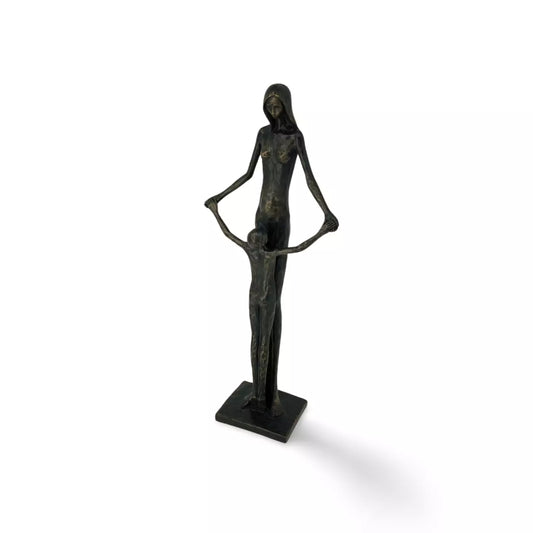 Groot Beeld Moeder En Kind